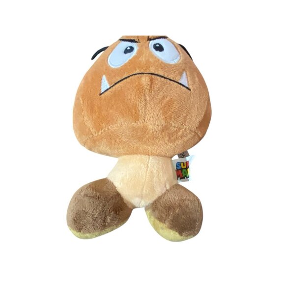 Super Mario Goomba Plush - Good Stuff Basic Fun Inc Nintendo 6 Inch - Picture 2 of 4